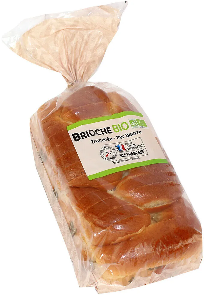 Brioche bio 400g p&c