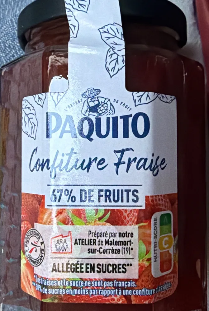 Confiture fraise