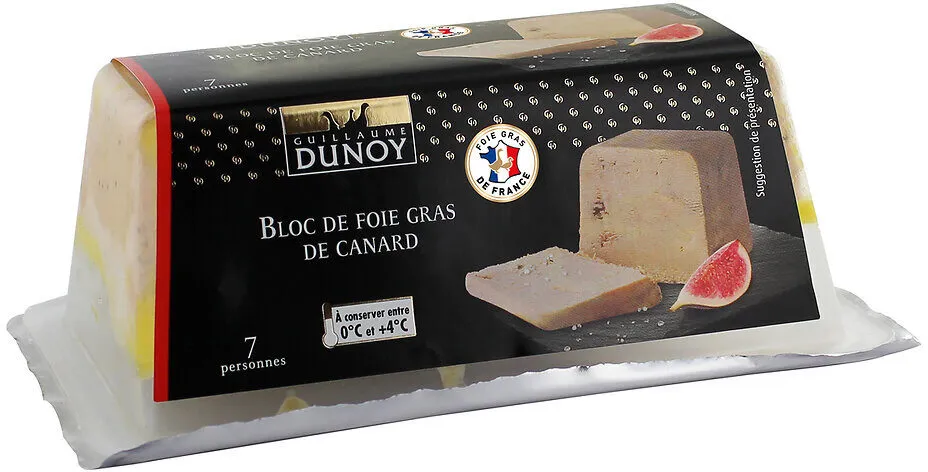 Festif 2025 - bloc de foie gras de canard barquette 260g