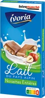 Chocolat au lait et noisette