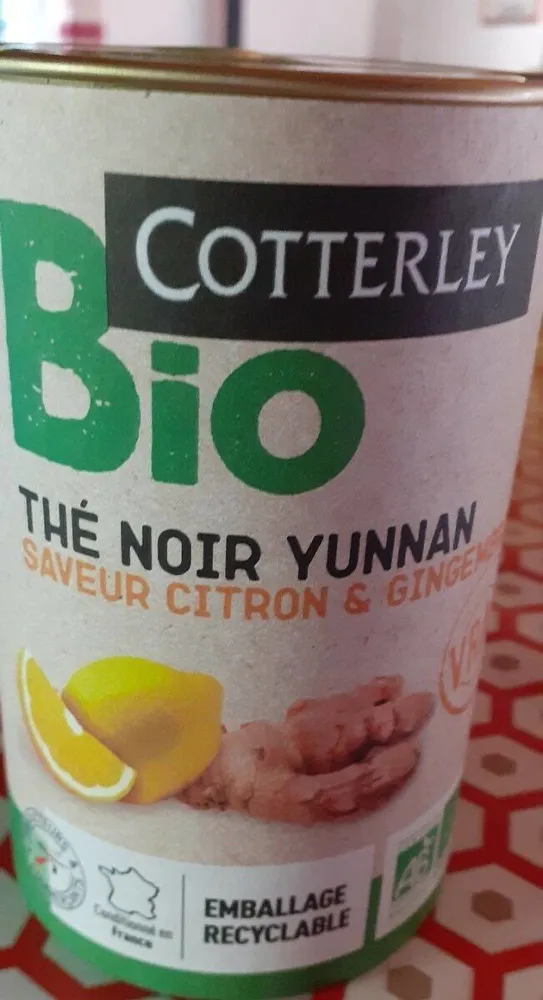 Thé noir du yunnan
