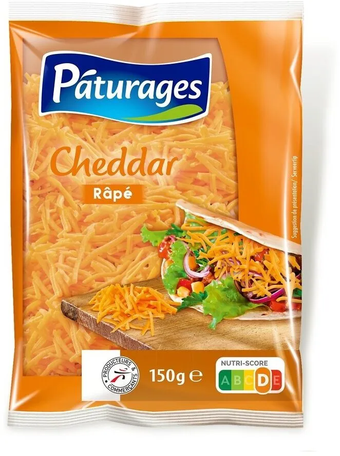 Cheddar râpe 150g