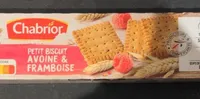 Petit biscuit avoine & framboise