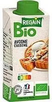 Crème cuisine végétale avoine BIO -20 cL