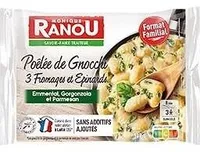 Poêlée de Gnocchis épinards et 3 fromages