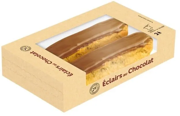 Eclairs chocolat x2 180g
