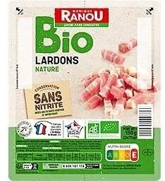 LARDONS NATURE BIO CSN 2x75g