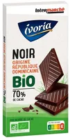 Tablette dégustation BIO - Chocolat noir pure origine République Dominicaine 70% - 100g