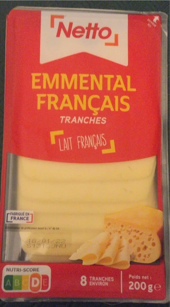 Emmental lp tranches 200g