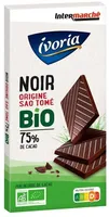 Tablette dégustation BIO - Chocolat noir pure origine Sao Tomé 76% - 100g