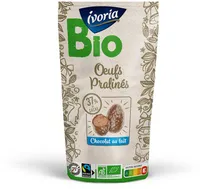 Sachet oeufs pralinés chocolat au lait bio