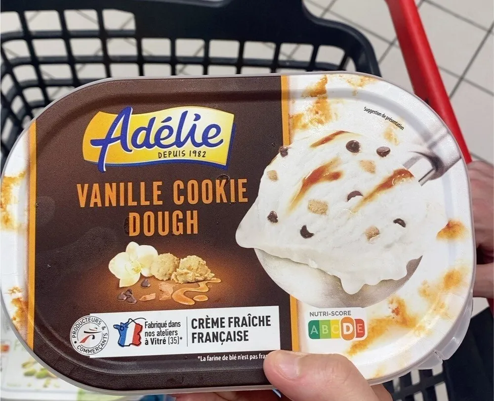 Vanille cookie dough