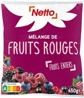 Mélange de fruits rouges (groseilles, framboises, myrtilles, cassis, mûres)
