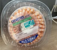 Crevettes apéro sauce citron ciboulette