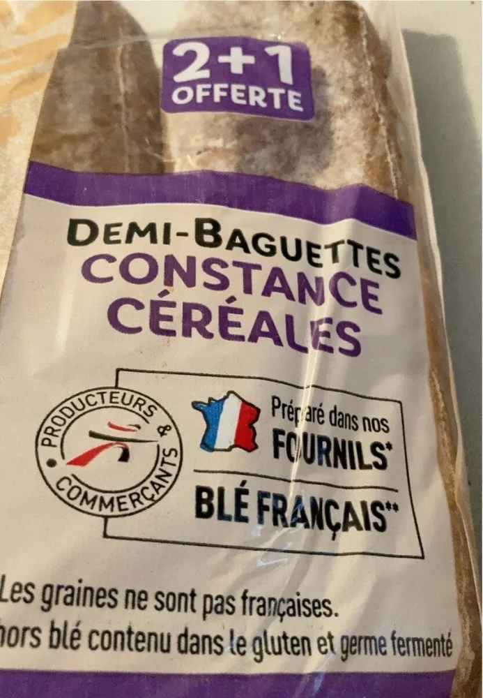 Baguette Constance céréales