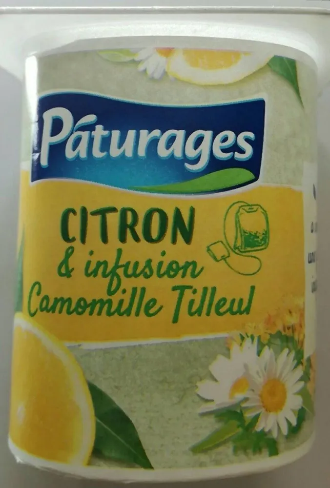 Citron & infusion camomille tilleul