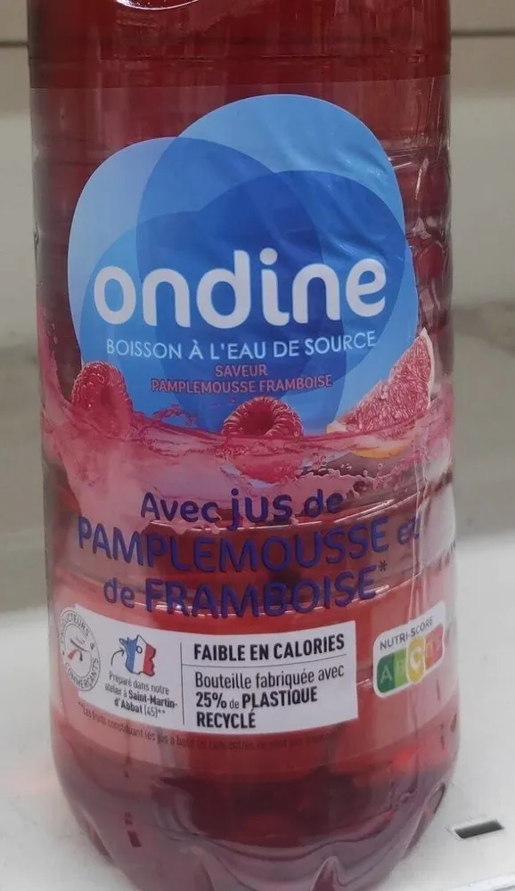 Boisson a l'eau de source