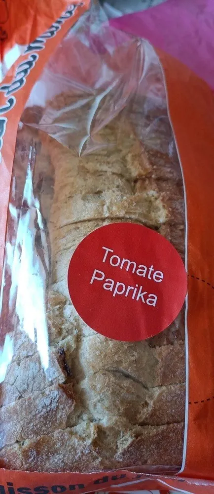 Pain à la tomate et paprika