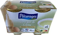 Crème dessert saveur pistache