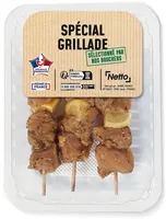 BROCHETTES DE POULET MARINE THYM CITRON - 3x150g