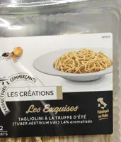 Pâtes fraîches aux oeufs à la truffe d'été