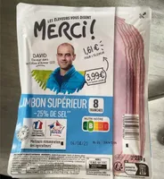 Jambon sup dd tsr 8tr 300g