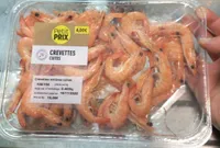 Crevettes cuites