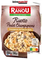 Risotto au poulet et cèpes champignon risotto