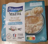 Riz au lait Vanille au lait de coco