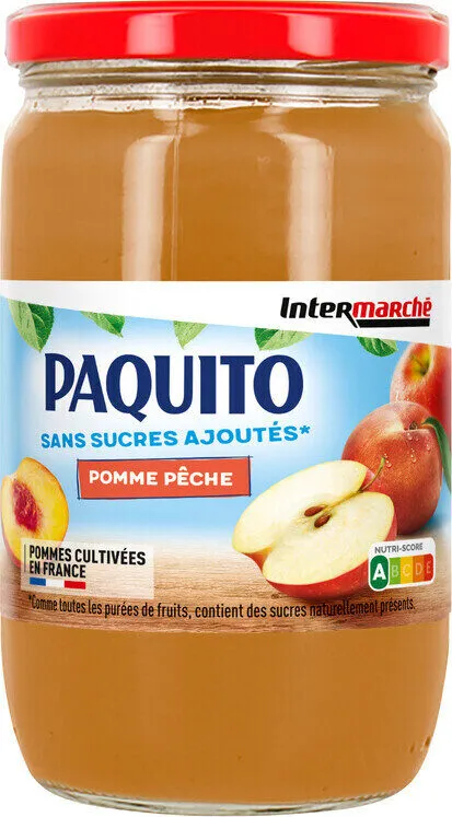 Compote pomme pêche