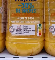 Paquito - 30% de sucres Orange mandarine + eau de coco