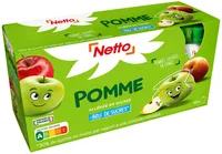 GOURDES Compote de pommes allégée en sucres - 12 x 90 g