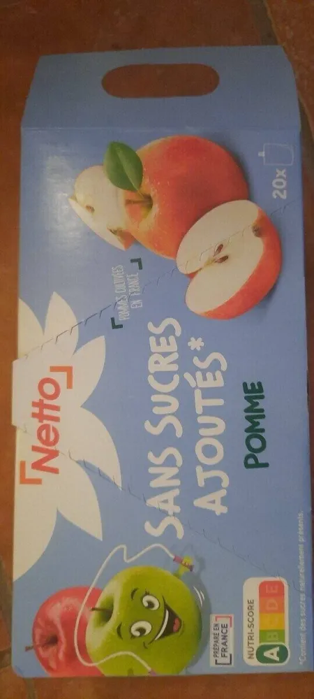 GOURDE Spécialité de fruit Pomme SSA - 20 x 90g