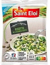 Risotto de légumes verts