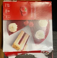 L’entremet à la framboise
