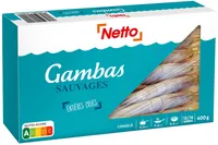 GAMBAS SAUVAGE DE MADAGASCAR 400G 30-40 /Kg