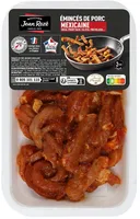 Emincés de porc marinés à la mexicaine