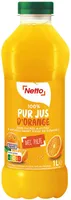 Pj orange avec pulpe pet 1l
