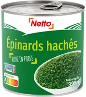 Epinards hachés - 1/2 395g