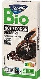 Tablette dessert noir corsé