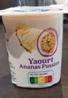 Yaourt ananas passion Juste L'essentiel 4X125G