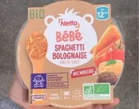 Assiette bio spaghetti bolognaise 230g - 12 mois