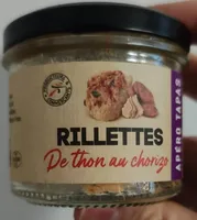 Rillettes de thon au chorizo