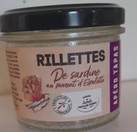 Rillettes de sardine au piment d'espelette