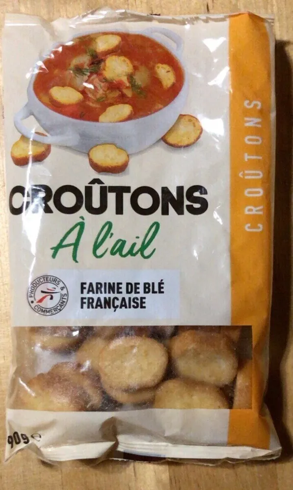 Croûtons à l’ail