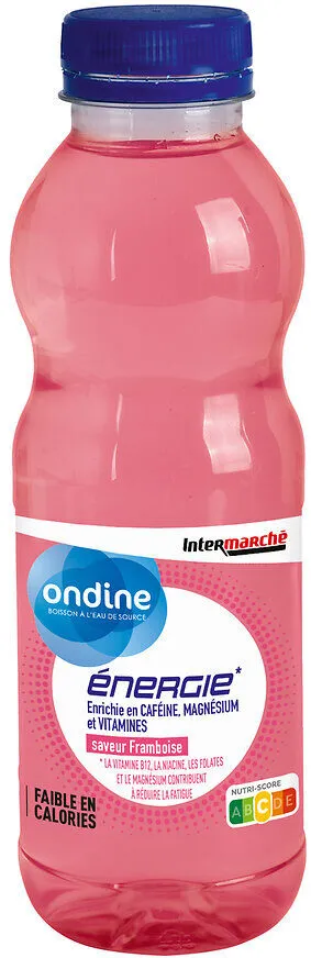 Eau fonctionnelle aromatisee framboise ondine 50cl
