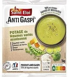 Potage Anti-gaspi verte