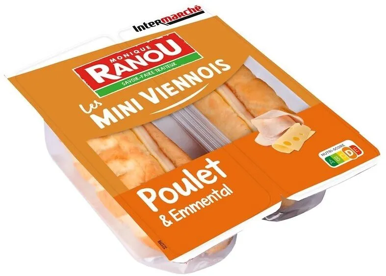 Mini sandwich viennois poulet emmental x2