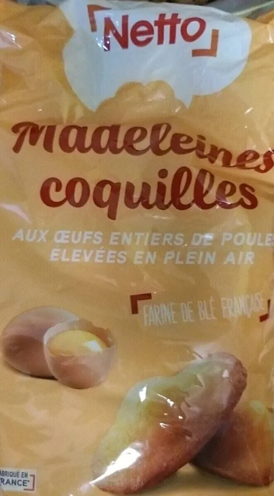 Madeleines coquille individuelles