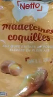 Madeleines coquille individuelles